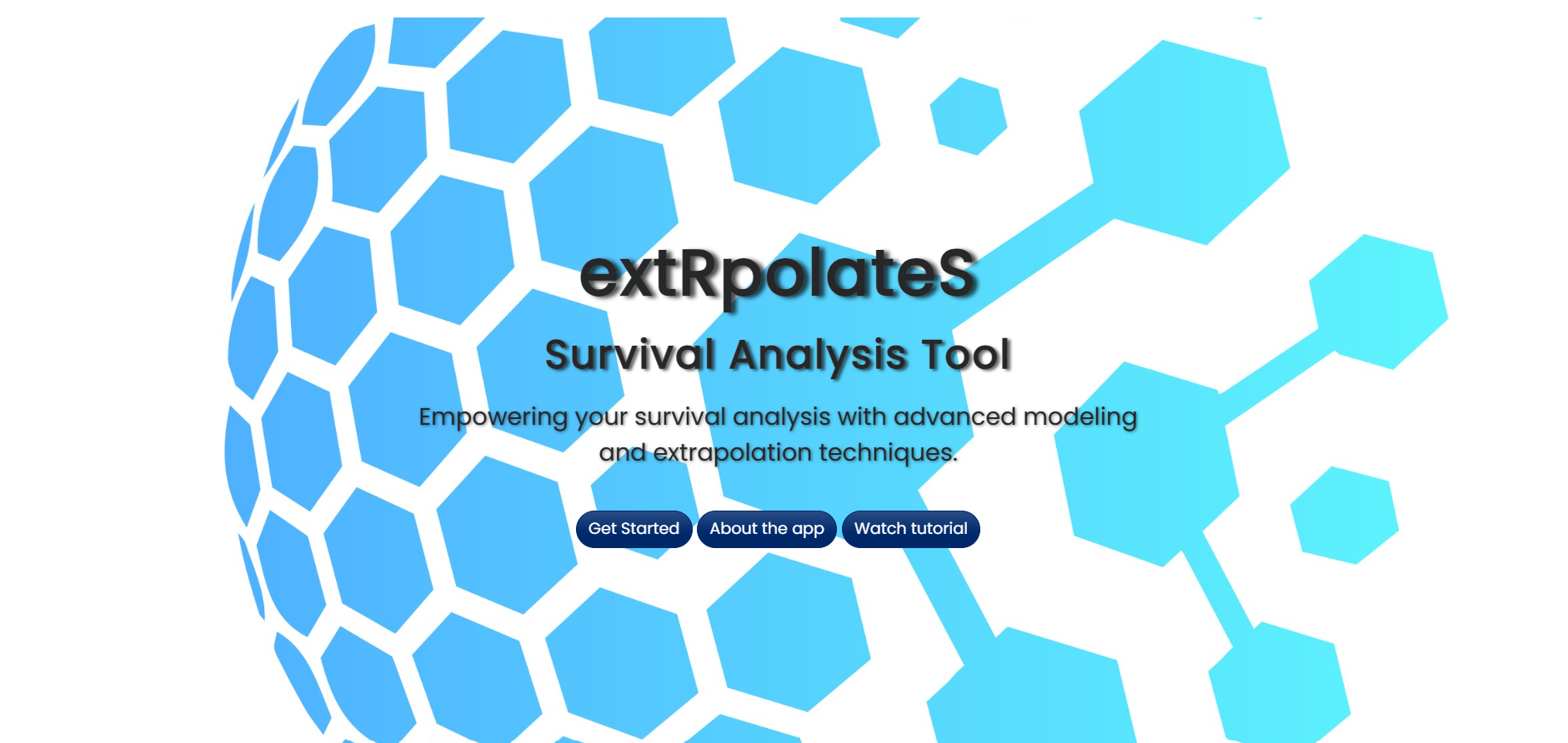 extRpolateS Survival Analysis Tool - Click to watch demo